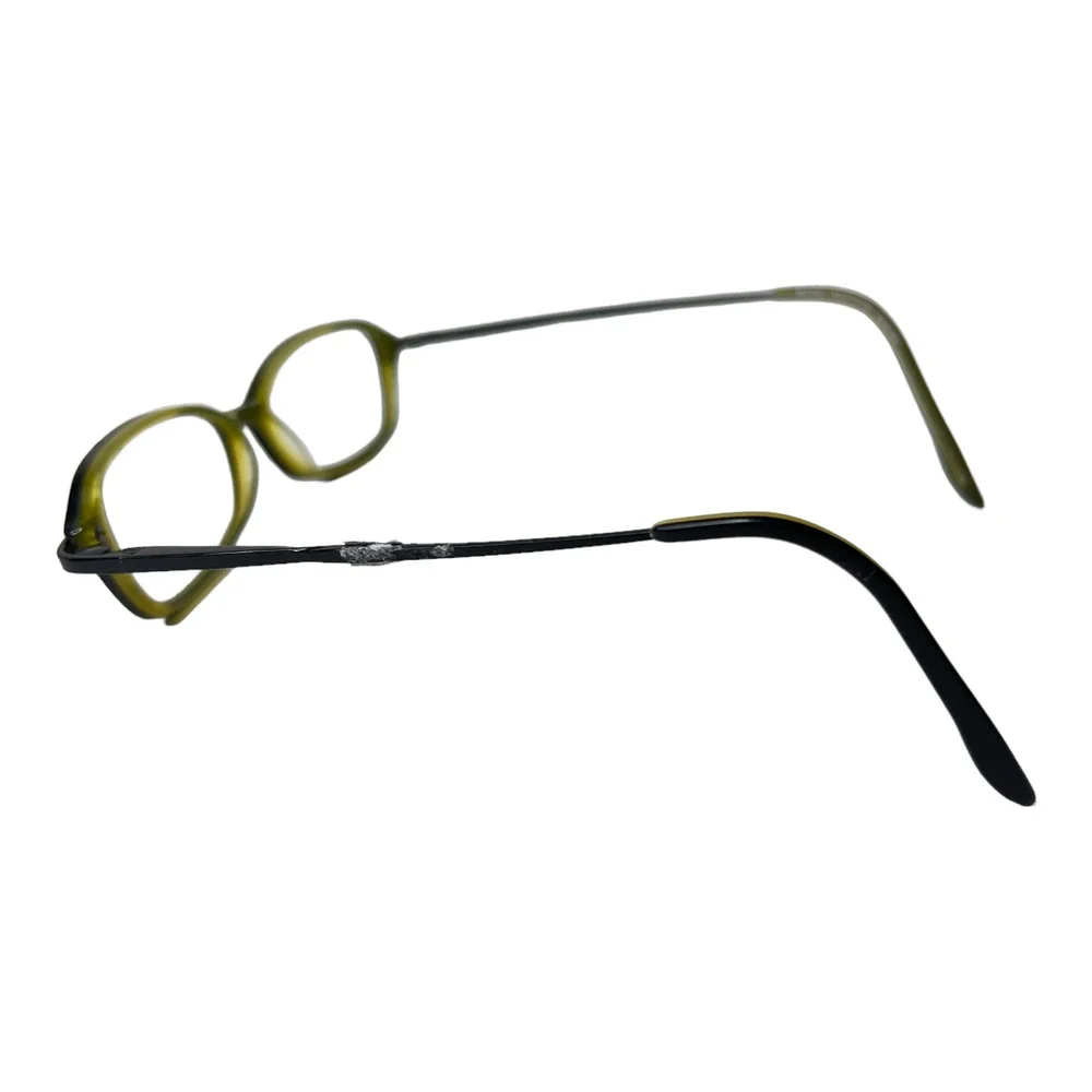 MIRACLECLIP Eyeglasses Frames‎ Black/HNY 49-15-140 Mens Rectangular Frames H3732